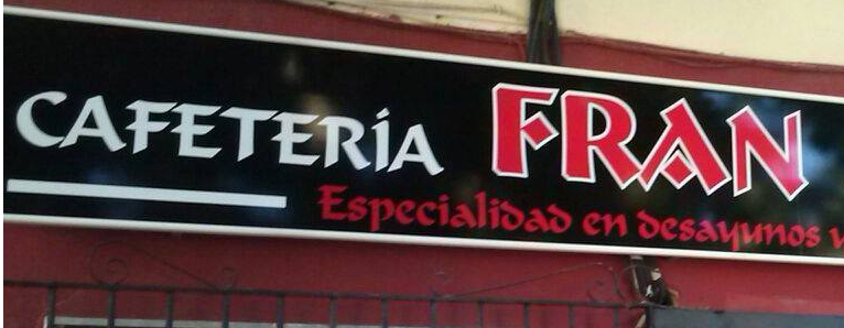 cafeteria fran
