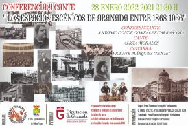 Conferencia y cante “Los Espacios escénicos de Granada entre 1868-1936”